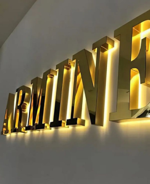 3D Sign Board Fabrication